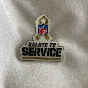 NFL Salute to Service Lapel Pin